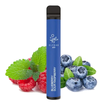 Elf Bar 600 · Blueberry Sour Raspberry